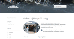Desktop Screenshot of hangar-clothing.nl